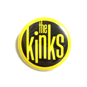 缶バッジ 25mm The Kinks キンクス 60's Garage Punk Mods モッズ Power Pop パワーポップ PSYCHEDELIC R&B