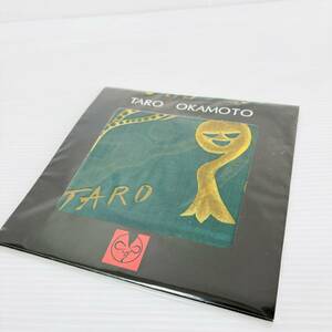  rare unused Okamoto Taro handkerchie -fTARO OKAMOTO sun. .oka Moto Taro 