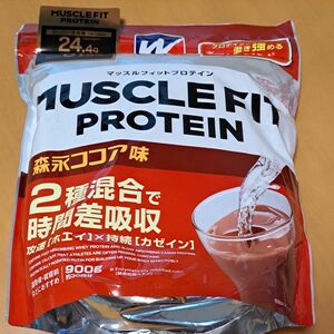 ウイダー マッスルフィットプロテイン ココア味 900g