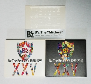 B'z The Best XXV 1988-1998 1999-2012 初回限定盤 DVD Mixture 3点セット ベスト アルバム