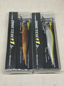 メガバス ワンテン +1 Jr 2個セット 未開封品 GLX WESTERN CLOWN / GP SPAWN KILLER VISION 110 ONETEN Jr