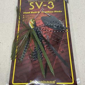 メガバス SV-3 1/2oz DW 2個セット 未開封品 GILL / BLACK BLUE スピナーベイトの画像2