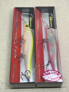 メガバス ワンテン プラスワン SW 2個セット 未開封品 PM HOT SHAD / GLX TWIN PINK CANDY ONETEN +1 VISION 110