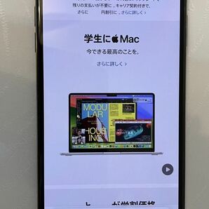 1円〜 iPhone XS Max 64GB ゴールド MT6T2J/AドコモSIMロック解除済 本体ジャンク 付属品未使用の画像2