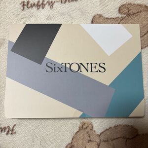 SixTONES 2024FC限定カレンダー