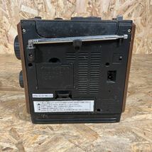 1円〜/Victor/ビクター/FM/AM/3BAND RADIO/ラジオ/RA-BF6/レトロ/動作未確認/中古/現状品_画像7