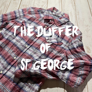 【The DUFFER of St.GEORGE】シワ加工 ウエスタンチェックシャツ Sサイズ