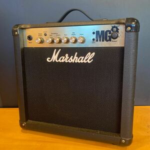 【中古】Marshall マーシャル　ギターアンプ モデルMG15 コンポタイプ