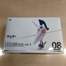 1/144 L.E.D. MIRAGE ver.3　ウェーブ/WAVE　FSS　ファイブスター物語　レッドミラージュ バージョン3_画像1