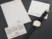 IWC ポルトギーゼ IW353101 K18PG 自動巻_画像7