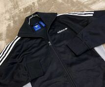 完売モデル！未使用品【adidas Originals】アディダスオリジナル「CHALLENGER 84 TT」80's復刻 トラックジャージ 黒 ブラック/M_画像3