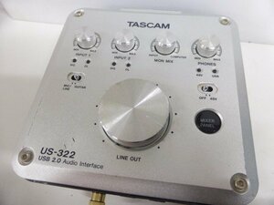 W8510S TASCAM タスカム USB2.0 オーディオインターフェイス [US-322 ]