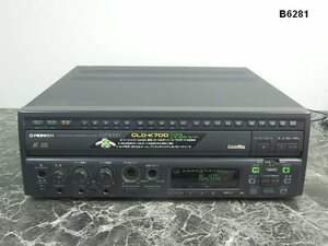 B6281M Pioneer パイオニア レーザーカラオケ LDプレーヤー CLD-K700 再生ok