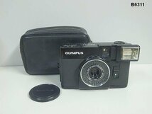 B6311S OLYMPUS フィルムカメラ PEN-EF D.ZUIKO 28mm F3.5 シャッター/フラッシュ確認_画像1