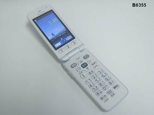 B6355R docomo 携帯電話 ガラケー らくらくホン FUJITSU F-01M 判定○ 初期化済