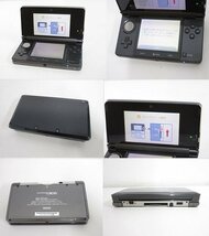 S2960S 任天堂 3DS 本体 CTR-001 カラー：ブラック /初期化済/動作確認済/画面ヤケあり/タッチペン・SDカード付き/現状品_画像3