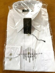 KANSAIYAMAMOTO ワイシャツ メンズ 新品 未使用 ストライプ②
