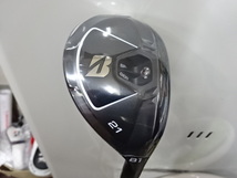 ブリヂストン ユーティリティーB1 HY　21°　TOUR AD BS-6hカーボン　Sシャフト　新品_画像2