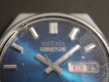 セイコー SEIKO 5 ACTUS SS 23石 自動巻き 3針 デイデイト 6106-8690 男性用 メンズ 腕時計 x282 稼働品_画像3