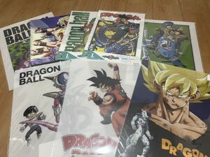 レア ドラゴンボール DRAGON BALL 悟空 鳥山明 ビジュアルボード ブルマ 幼少期 メカ 神龍 イラスト ポスター セット 一番くじ