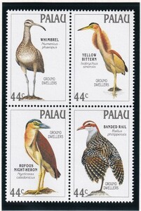 (tbd1308) Palau 1988 bird 