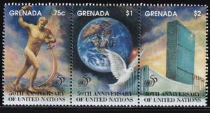 ak685 グレナダ 1995 国際連合50年 #2428