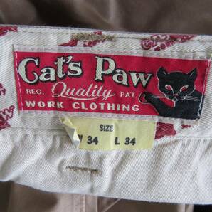 Cat's Paw キャッツポウ チノパン コットン１００％ パンツ W3４・L３４の画像2