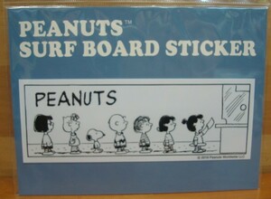 新品SNOOPY PEANUTS SURF BOARD STICKER（スヌーピーサーフボードステッカー） SNP-0055