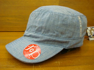 新品Clef (クレ)MADE IN JAPAN SERIES WORK CAP AIR BLU