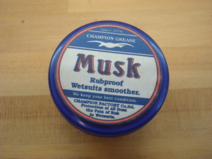 展示品！新品CHAMPION VASELINE（チャンピオンワセリン）MUSK（ムスク） 40g