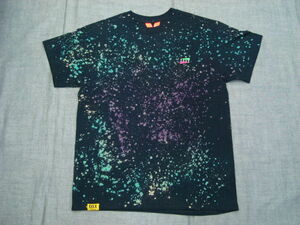 新品FLATLUX(フラットラックス)FTLX AQUA x D.Y.E Kickout Tiedye Tee trippin’ Mサイズ（コラボレーション商品）