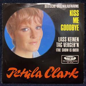 ◆ドイツ盤EP/PETULA CLARK/KISS ME GOODBYE/LAB KEINEN TAG VERGEH'N◆