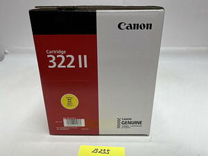 B-255【新品】 キャノン　CANON　GENUINE　レーザーカートリッジ　322Ⅱ　Y　イエロー　純正　2021年製造