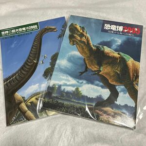 恐竜本2冊セット　恐竜博2005 恐竜から鳥への進化と世界の巨大恐竜博2006