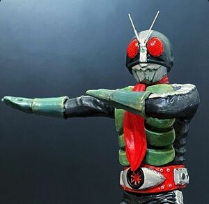 HG仮面ライダーclassic 仮面ライダー旧2号 改造 リペイント 完成品 