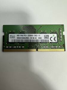 SKhynix メモリ PC4-3200AA 8GB 1枚