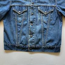 90s Levi's リーバイス 77505-08 デニムジャケット ジージャン スナップボタン L_画像4