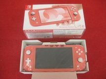 【ハッピー】未使用品/Nintendo/任天堂/SwitchLite/HDH-001/コーラル_画像3