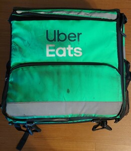 ★【中古・即決980円】Uber Eats ウーバーイーツ公式配達用バッグ ★