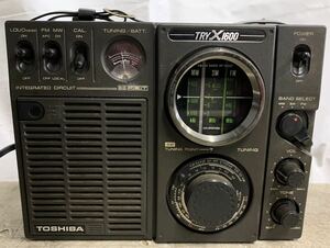 TOSHIBA　東芝　TRY X 1600 RP-1600F　FM/SW/MW　3バンドラジオ