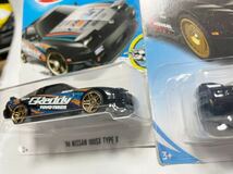 希少！人気！1stカラーあり！ホットウィール HOTWHEELS 日産 180SX TYPE X 4台セット アドバン GREDDY シルビア ドリフト USDM JDM RLC_画像5