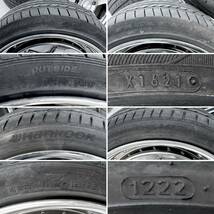 ★送料込★即決 ESSEX EL タイヤ ホイール ハイパーグロス 19×9.5J 6穴 139.7 +23 225/40R19 22年/21年製 ハイエース 200系 CRS 5866_画像10