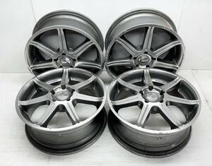 ★4本 送料込★即決 RAYS VERSUS アルミ ホイール 17×7J 5穴 114.3 +42 ハブ約73mm レイズ ヴェルサス 5870