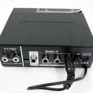 audio-technics AT-CR7000 赤外線ワイヤレスマイク 受信機 即決の画像2