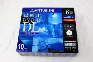 MITSUBISHI DVD-R DL * 録画用2層 2-8倍速 未開封10枚 即決