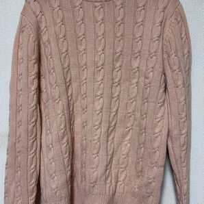 A.P.C. アーペーセー ニット カシミア混 セーター ケーブル編み 長袖 トップス