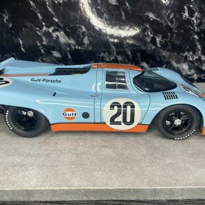 AUTOart オートアート 1/18 Porsche ポルシェ 917K Steve McQueen S.マックイーン ルマン 1970 栄光のル・マンの画像4