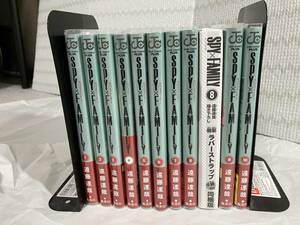 遠藤達哉 SPYxFAMILY スパイファミリー 1巻～10巻セット 全初版、帯付き 購入特典いろいろ