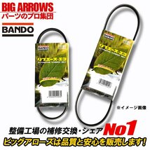 【送料無料】BANDO ムーヴ L150S L160S H14/10～H18/10 ファンベルト ACベルト 2本セット バンドー 純正互換品_画像2