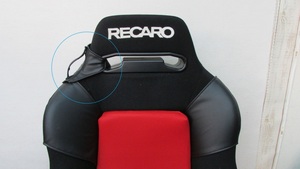 ★★【数量限定セール：50％OFF】J's工房　RECARO　レカロシートSR-３ショルダープロテクター　シートベルトガイド＜R＞右側　